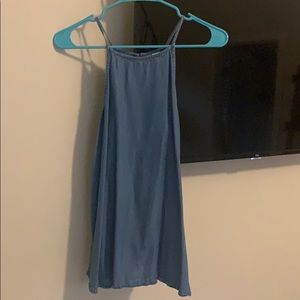 Old Navy High Neck Demin Top